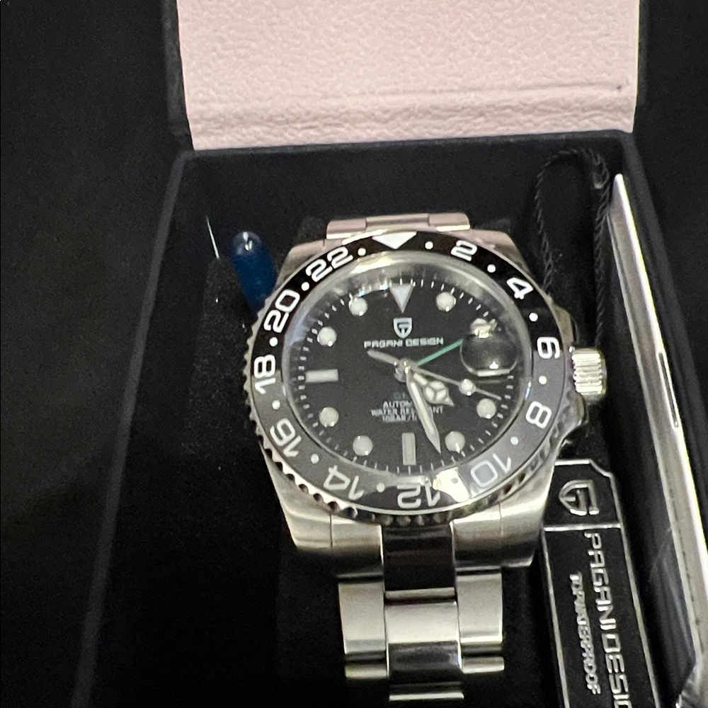 Pagani Design GMT “Bruce Wayne”Automatic Watch - image 2